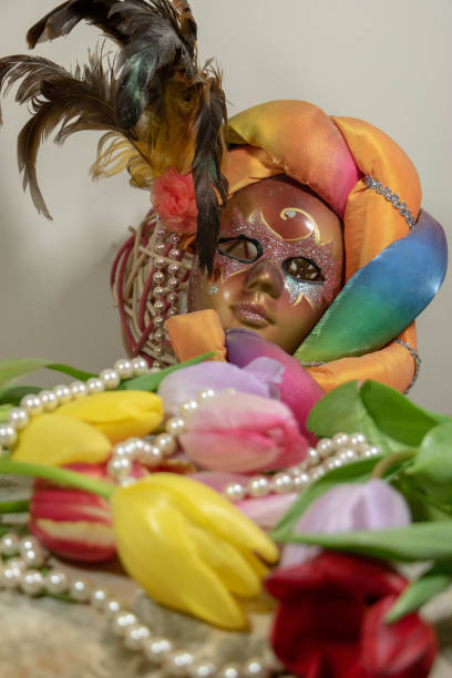 istock Flower battle, Flowered Corso and Carnival 1132779568