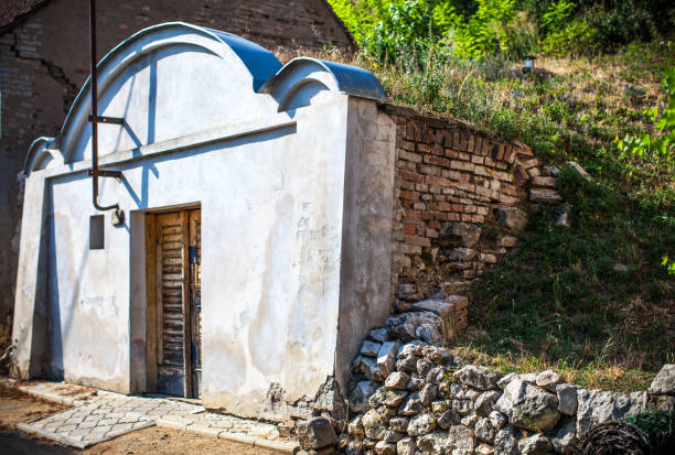 Old wine-cellars in South Moravia, Czech Republic