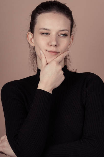 istock cute girl is happy and feel successful 1132781977