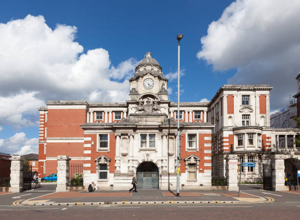 View of the outside of Central Manchester University Hospitals NHS Foundation Trust Headquarters.