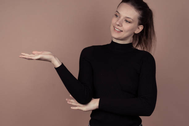 istock cute girl is happy and feel successful 1132782755
