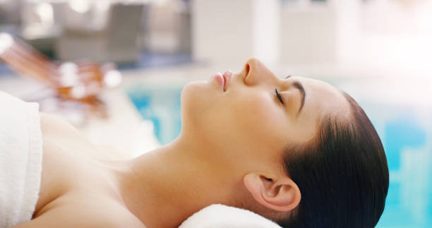 istock You can't stress when you're at the spa 1132784165