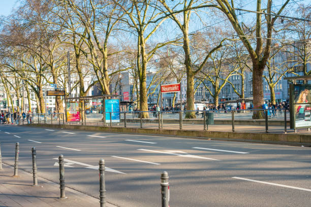 istock COLOGNE, GERMANY- March 14, 2018 : Street view in Cologne, Germany. 1132785880