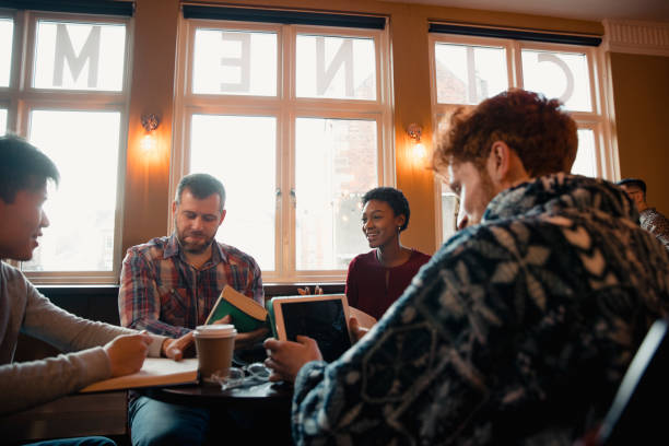 istock Members in Book Club 1132786978