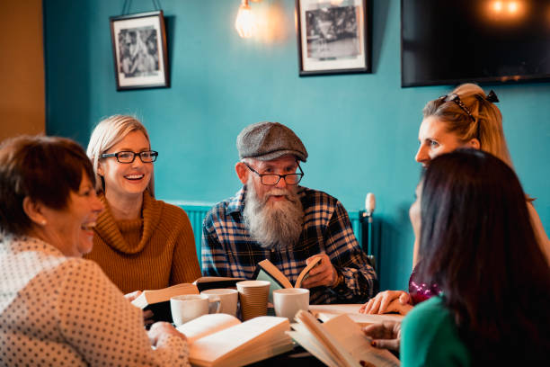 Discussing During a Book Club