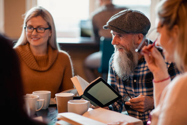 istock Discussing During a Book Club 1132787729