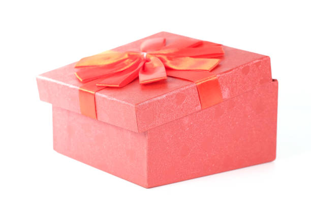 istock Red box for gifts 1132789031