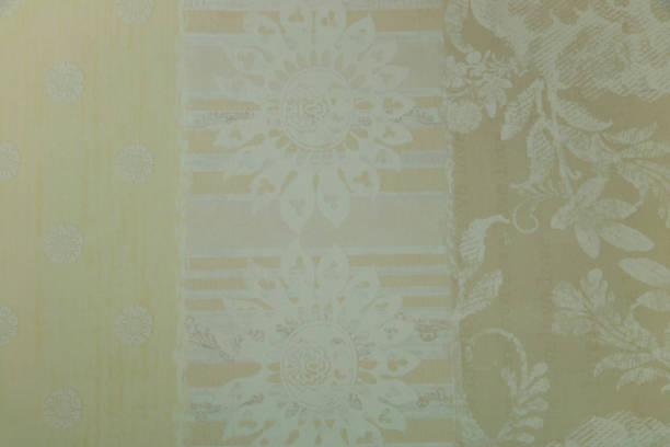 istock Graphic resource, wall with Rococo wallpaper, baroque 1132789272