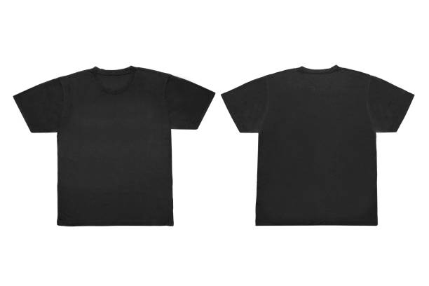 istock Isolated  Blank Blue  Front and Back T-Shirt Template For Mock-Up Graphic 1132790656