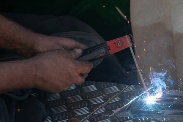 istock close up of arc welding 1132793427