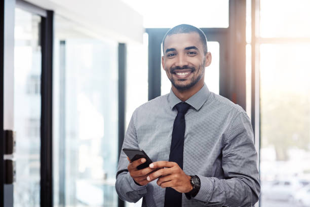 istock Let's exchange digital business cards 1132794384