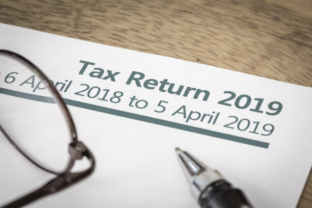istock Tax return form UK 2019 1132796318