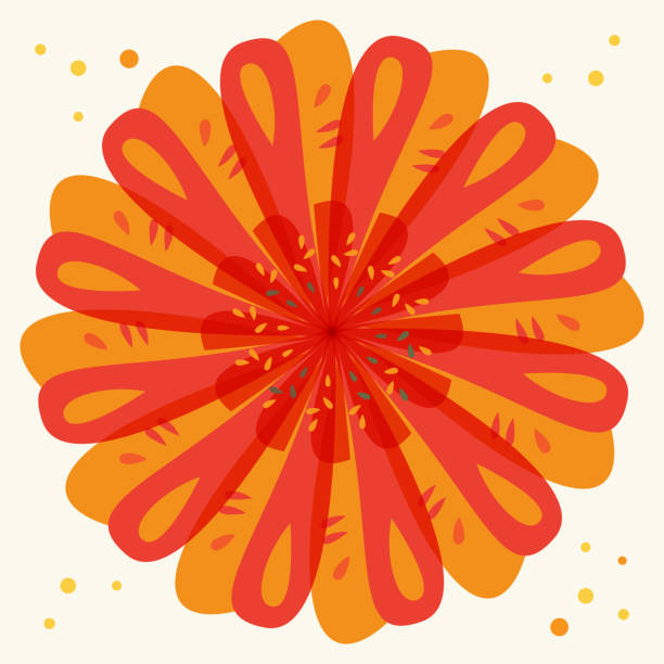 illustrazioni stock, clip art, cartoni animati e icone di tendenza di sfondo vortice colore astratto - sunbeam twisted orange vector