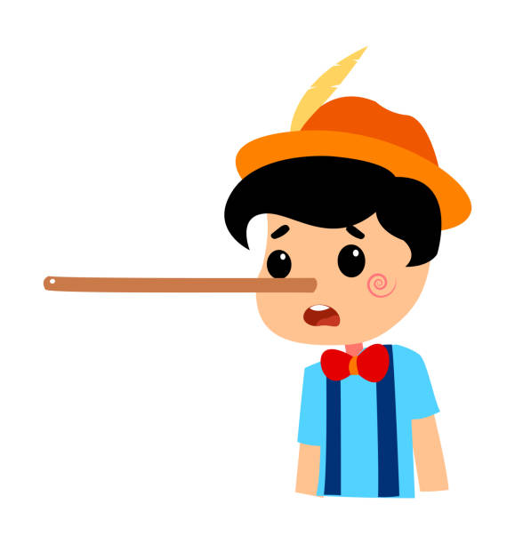 Pinocchio Tale Vectoral Illustration Stock Illustration - Download Image  Now - Pinocchio, Cartoon, Doll - iStock