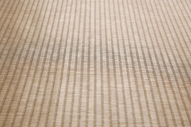 istock Japanese Traditional Tatami Mat Background 1132802780