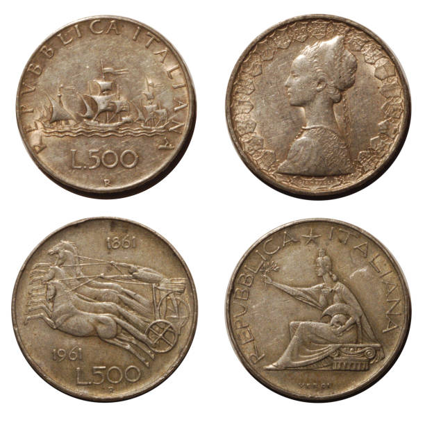 istock 500 lire d'argento-The Italian republic issued 1132807884