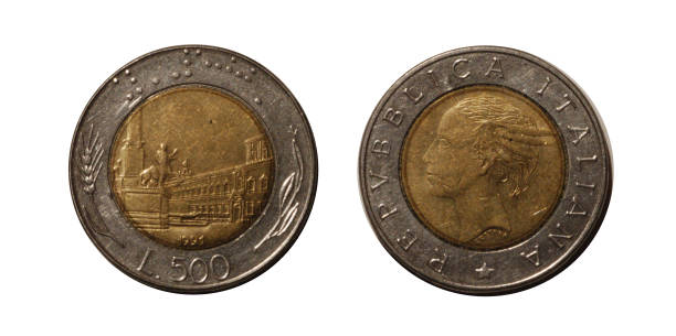 istock 500 lire italian vintage coin 1132808817