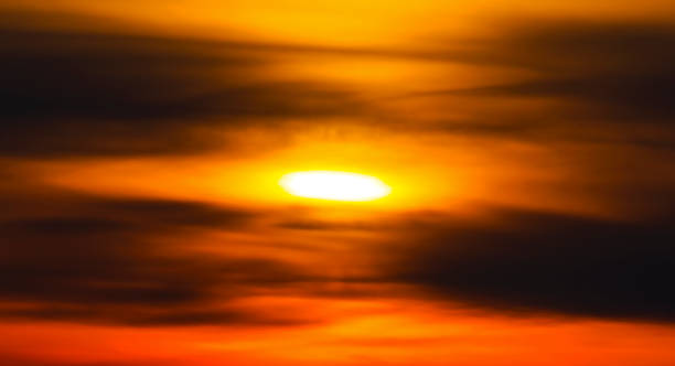 istock Beautiful sunset with colorful clouds 1132809292