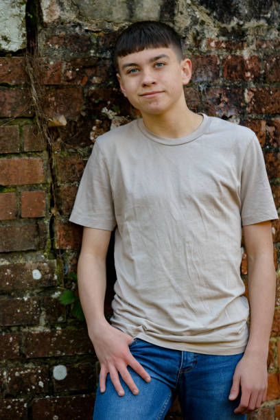 istock Teenage boy outside on a bright Spring day 1132814030