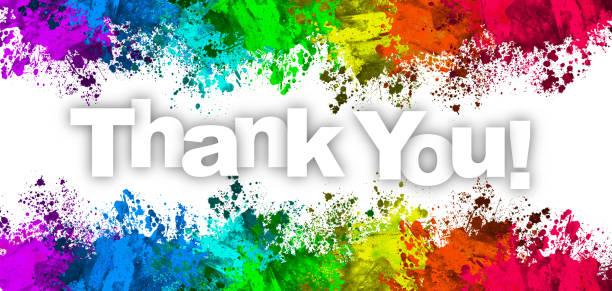 istock Paint Splatter - Thank you 1132817698