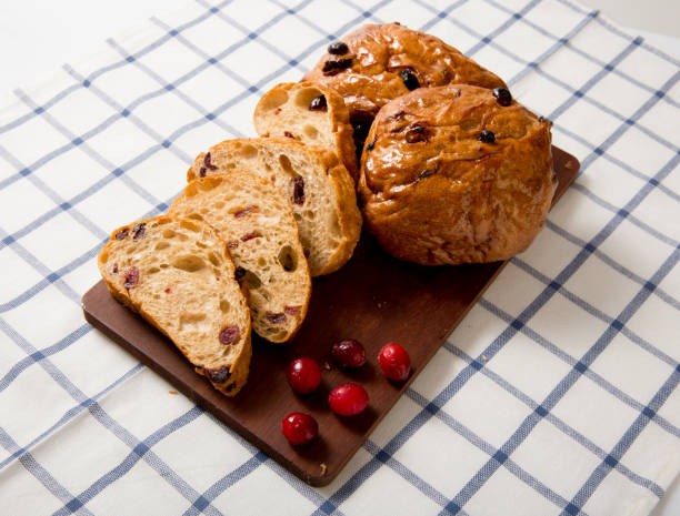 istock Sweet bread with raisins. 1132823435
