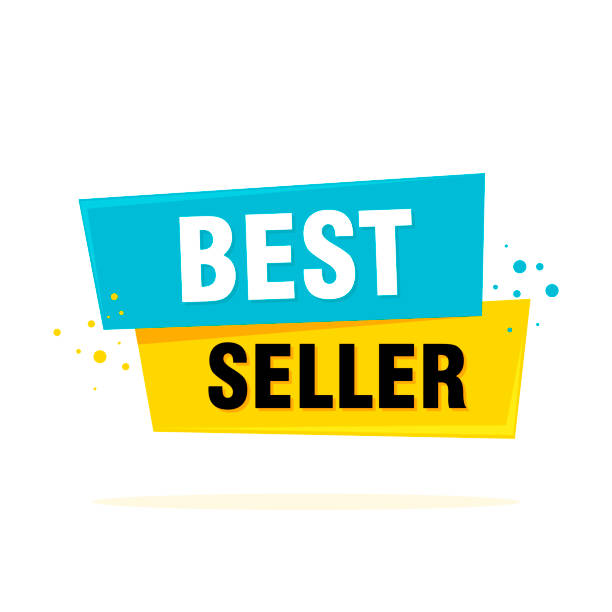 ilustraciones, imágenes clip art, dibujos animados e iconos de stock de banner de la cinta con el texto mejor vendedor etiqueta burbuja de voz. ilustración vectorial - bestseller