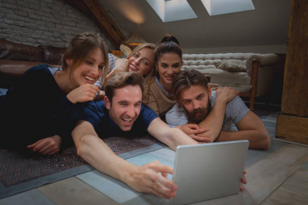 istock Friends have selfie time 1132835088