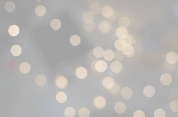 istock Golden bokeh lights festive background texture 1132835187