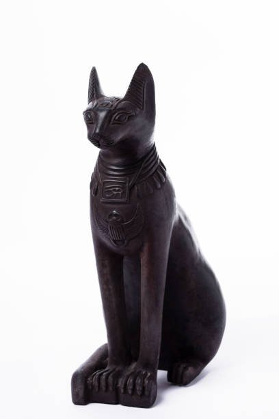 istock Egyptian black bastet cat 1132835725