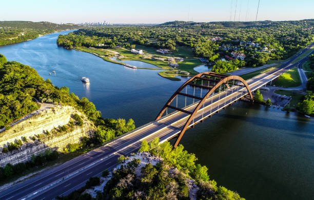 istock Pennybacker bridge in Austin Texas 1132835743