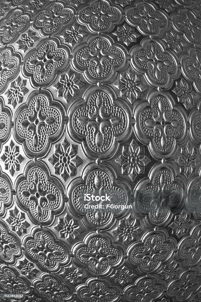 Metaliic Pattern Pattern Metal Texture Stock Photo - Download Image Now - Backgrounds ...