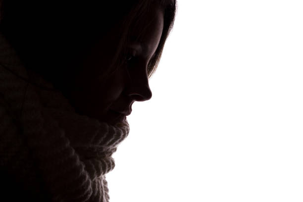 istock Silhouette of a young woman 1132848721