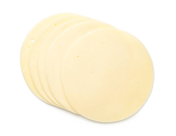 istock Mozzarella Cheese Slices Isolated On White Background 1132851586