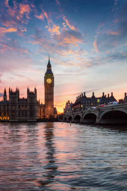 istock View to the Big Ben clocktower in London, UK 1132859823