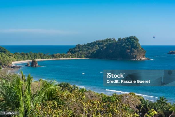 Costa Rica Beach Stock Photo - Download Image Now - Costa Rica, Quepos, Manuel Antonio National Park