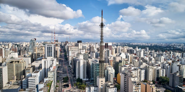 istock Paulista Avenue in Sao Paulo City. 1132872995