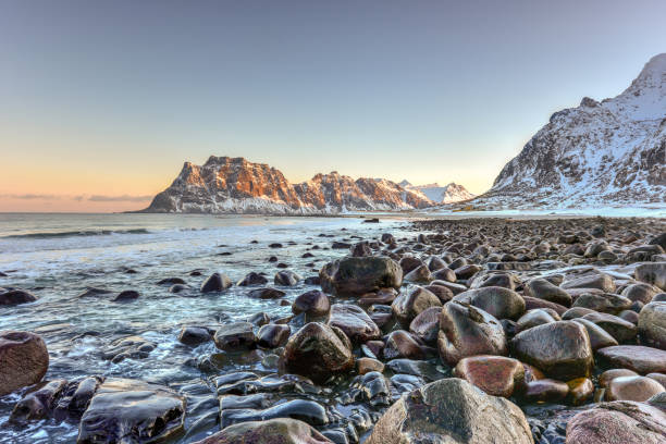 istock Utakleiv Beach, Lofoten Islands, Norway 1132884502
