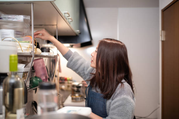 istock Woman cooking in kitchen 1132891900