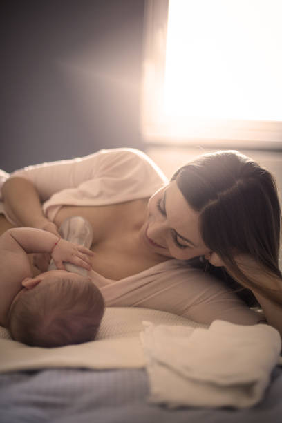 istock Sleep now my little one. 1132909770
