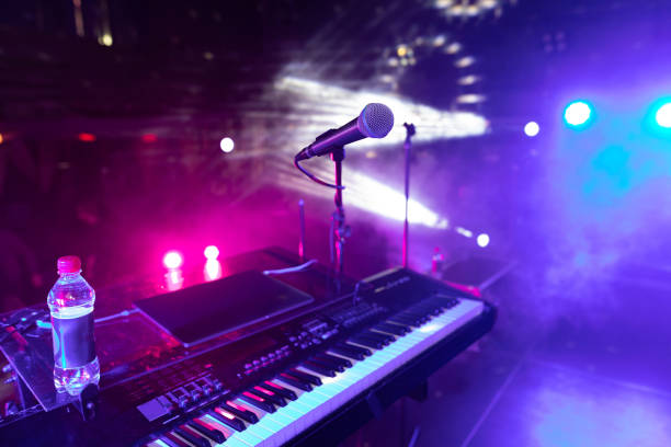 istock Synth major planea at the disco club 1132919129