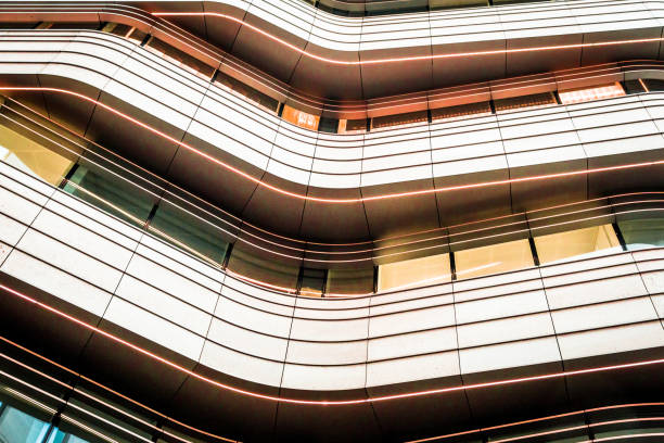 istock Abstract Futuristic Modern Architecture in the City 1132923575