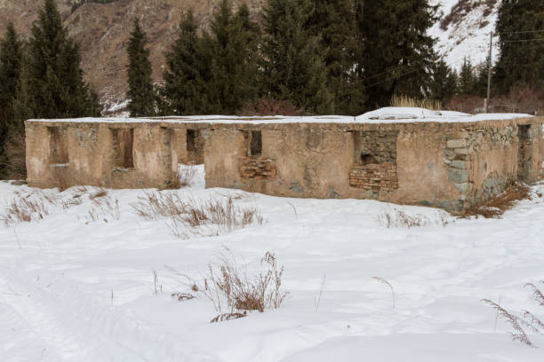 istock abandoned building in the mountains 1132925555