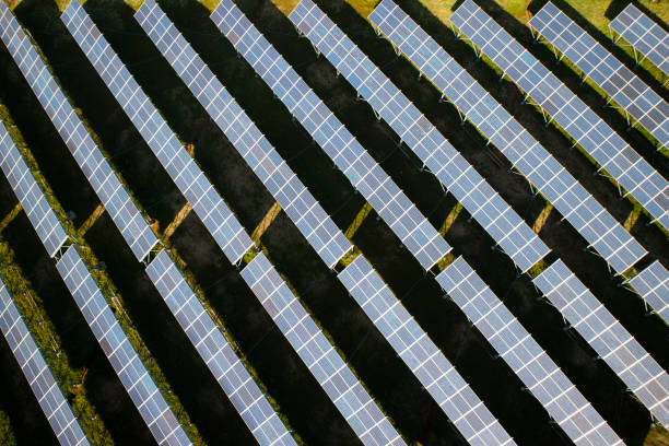 istock Photovoltaic panels area 1132928139