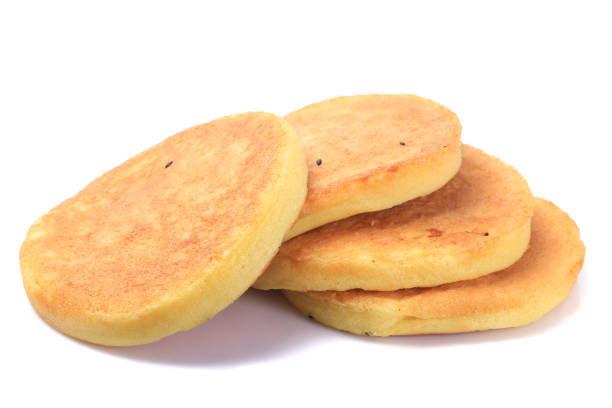 istock American sesame pancakes  isolated on white background 1132930744