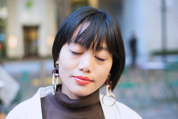 istock Woman enjoying a peaceful moment 1132934137