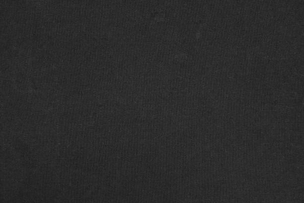tela sintética poliéster negro fondo texturizado - cloth fabrics materials fotografías e imágenes de stock