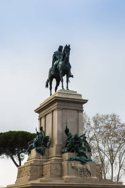 istock The equestrian monument dedicated to Giuseppe in Rome, Italy 1132935626