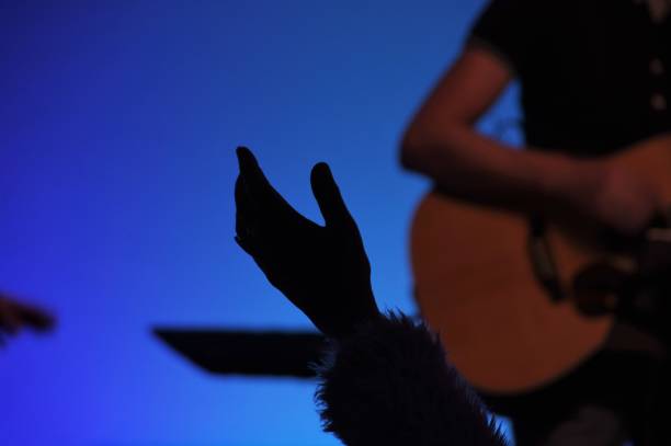 istock Praise and worship event 1132935952