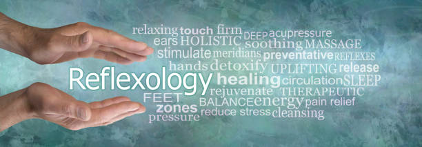 istock Rustic Masculine Reflexology Word Cloud Banner 1132942611