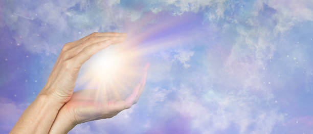 istock Sending Beautiful Healing Light across distance 1132942864